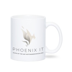 Werbetasse weiß Fototassen